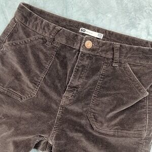 SO Womens Sz 13/30x30 Retro Boho Hippie Corduroy High Rise Bell Flare Leg Pants